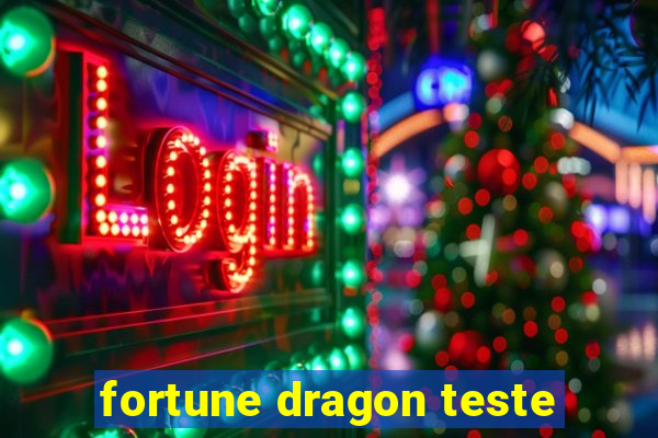 fortune dragon teste